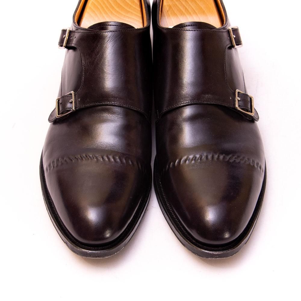 シェットランドフォックス 014F ケンジントン2 ダブルモンク ブラック