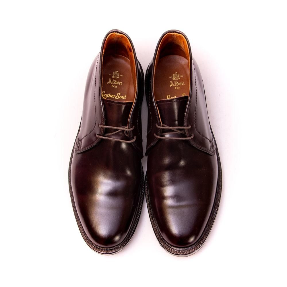 オールデン 1339 チャッカブーツ コードバン バーガンディ サイズ8.5D