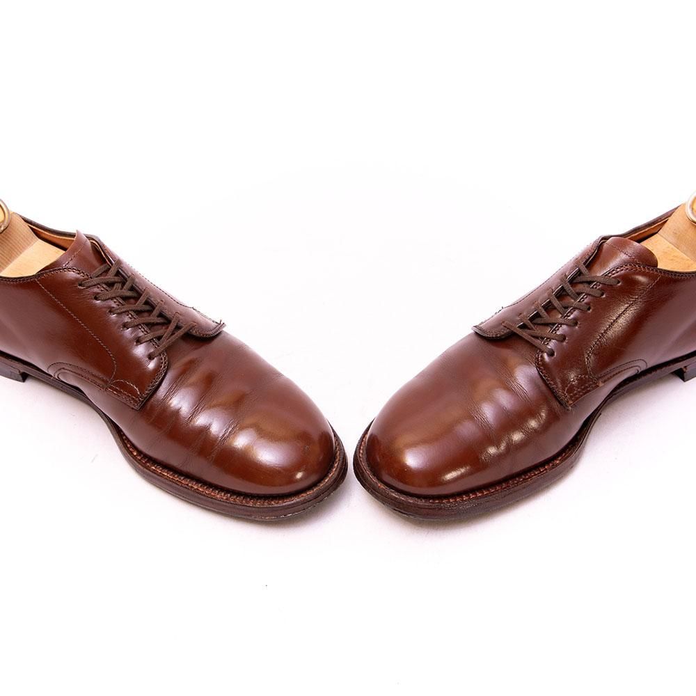 オールデン 53713 プレーントゥ ハンターブラウン ミリタリーラスト