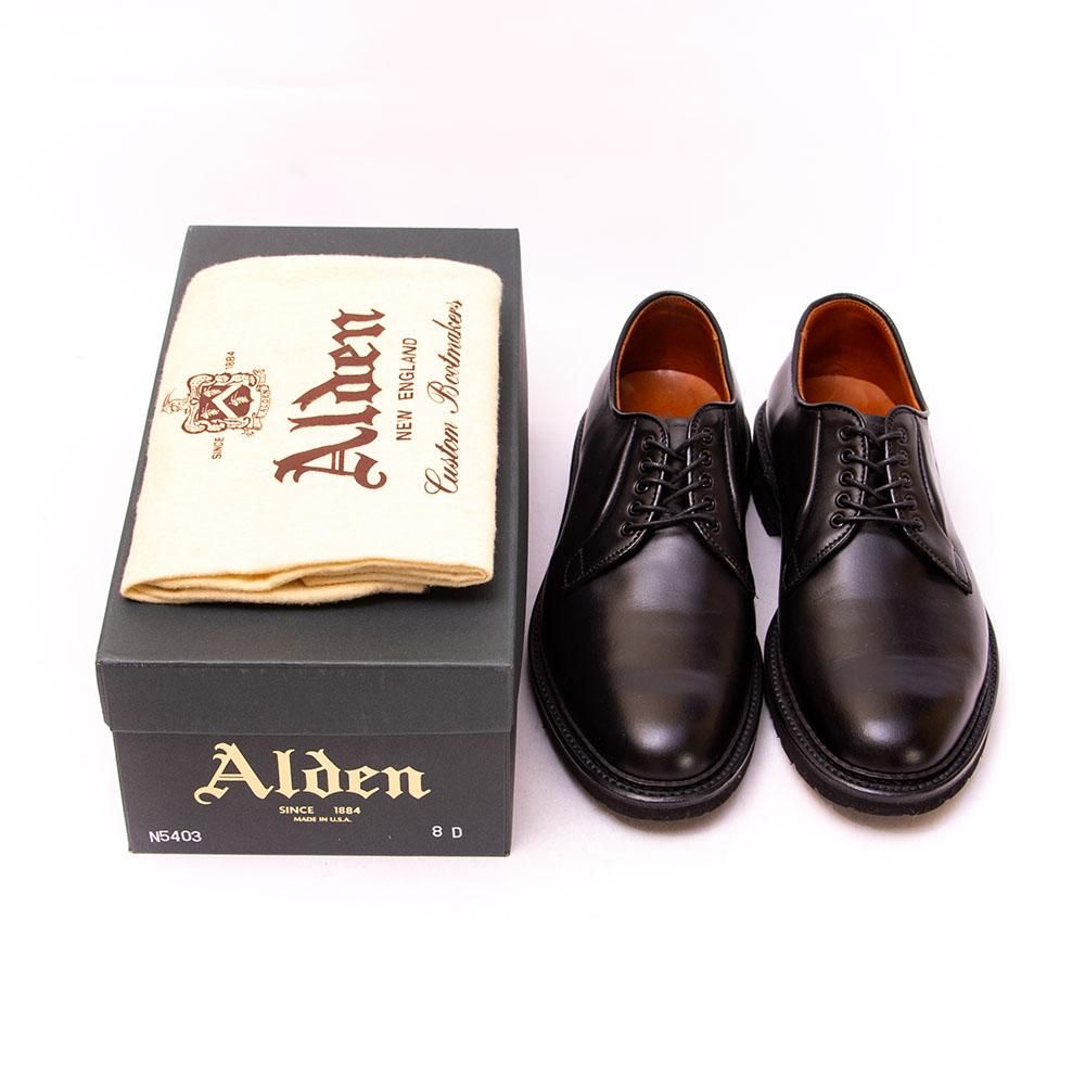 Alden オールデン　プレーントゥ　ブルーチャー　クロムエクセル　箱付 Alden オールデン プレーントゥ ブルーチャー クロムエクセル 箱