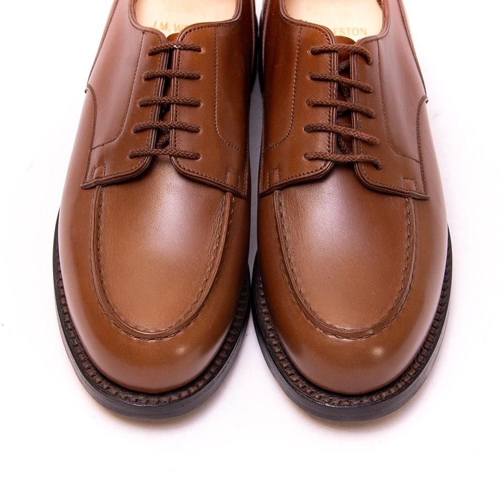 ジェイエムウエストン 641 GOLF(ゴルフ) Uチップ ロシアンカーフ タン