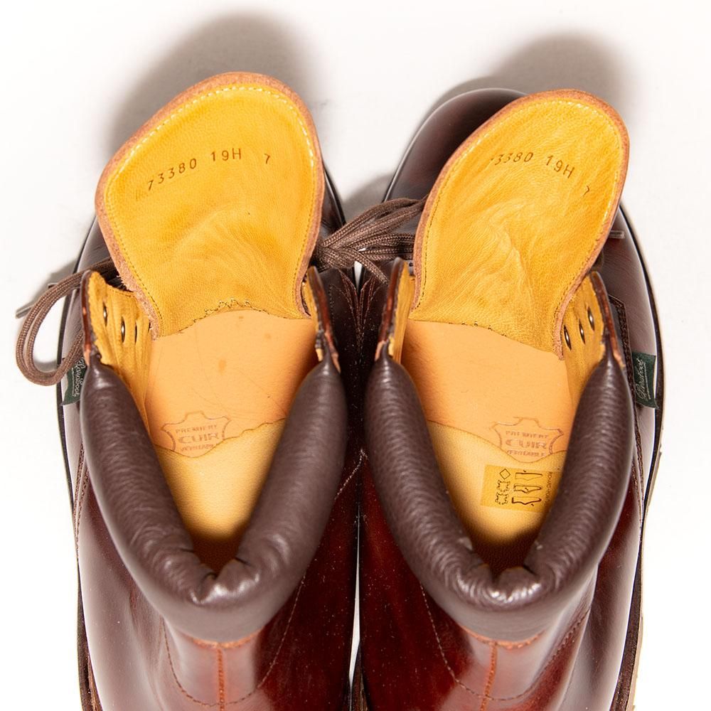 パラブーツ BERGERAC(ベルジュラック) プレーントゥブーツ