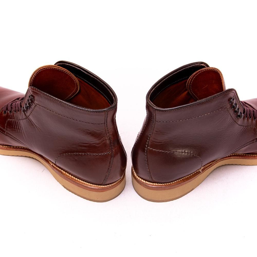 オールデン 45960H サービスブーツ プレーントゥ ダークブラウン