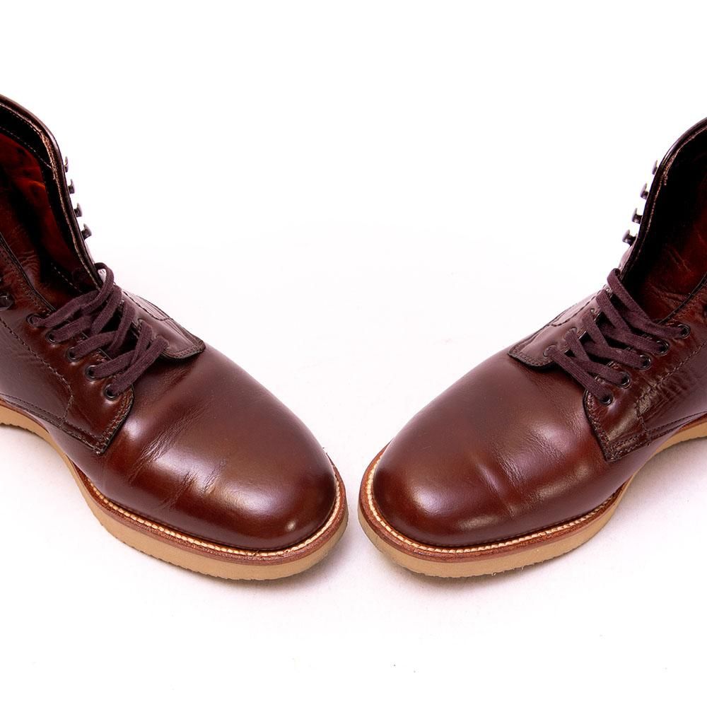 オールデン 45960H クロムエクセル ミリタリーラスト サイズ8D オールデン 45960H サービスブーツ プレーントゥ ダークブラウン