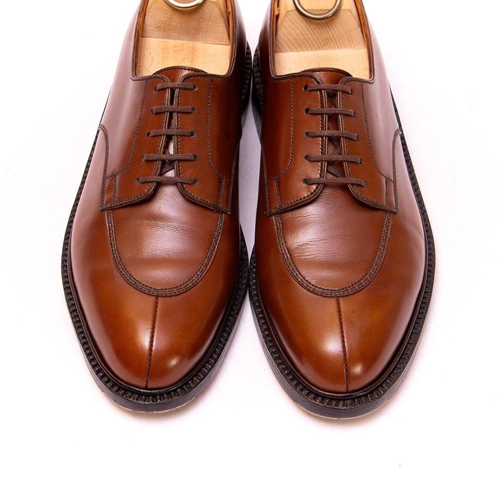 9/26(金)9/27(土)限定値下ウエストンハーフハント 5ハーフDタン色 ジェイエムウエストン 598 ハーフハント スプリットトゥ Uチップ タン