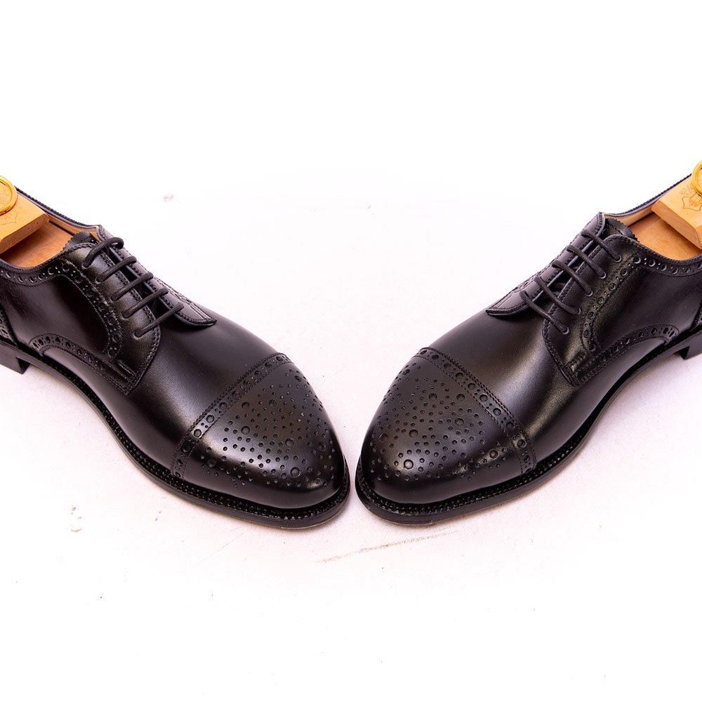 マテルナ セミブローグ ブラック サイズ表記なし(UK6.5程度) - 中古