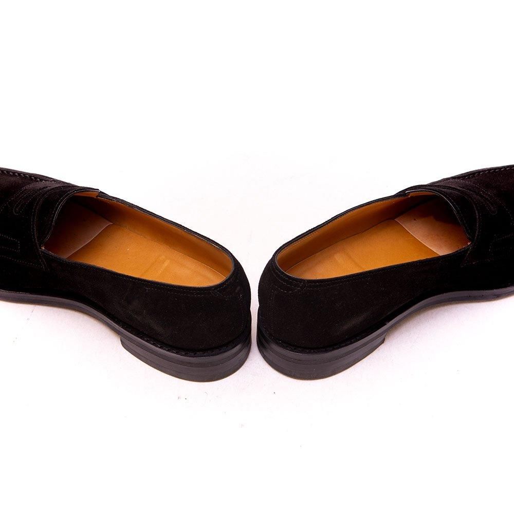 ジョンロブ LOPEZ(ロペス) コインローファー ブラックスエード バイ