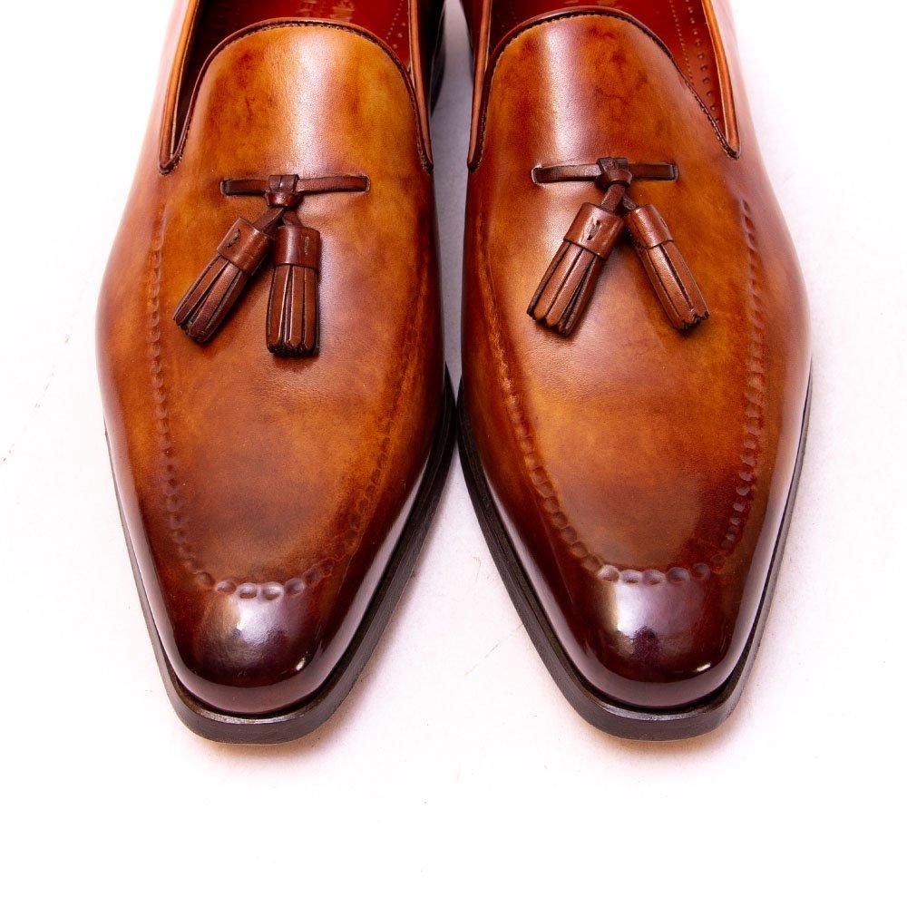 マグナーニ　セレクション　レザー　タッセル　ローファー　美品 楽天市場】【返品不可】MAGNANNI マグナーニ メンズ シューズ