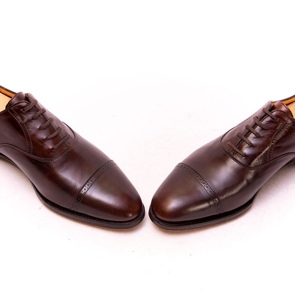 ジョンロブ　フィリップ2　ダークブラウンミュージアムカーフ　7000ラスト ジョンロブ フィリップ2 ダークブラウンミュージアムカーフ 7000