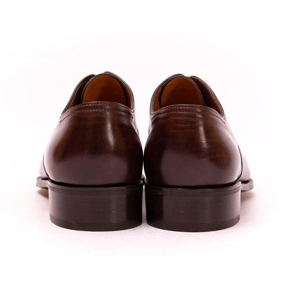 【極美品】JOHN LOBB Philip II（フィリップ2）ダークブラウン ジョンロブ PHILIP II【フィリップ2】パンチドキャップトゥ