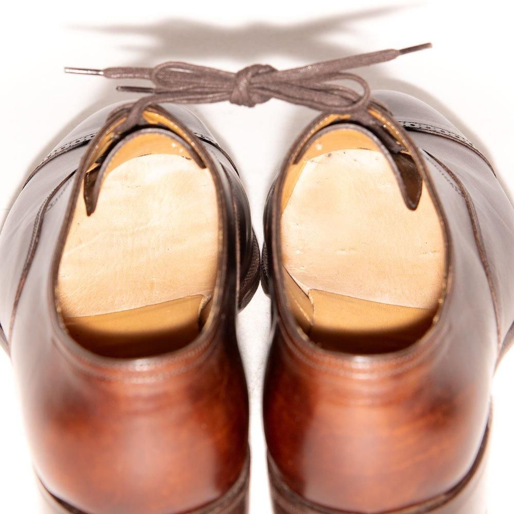 ジョンロブ　フィリップ2　ダークブラウンミュージアムカーフ　7000ラスト ジョンロブ・フィリップ2のミュージアムカーフ（ダークブラウン