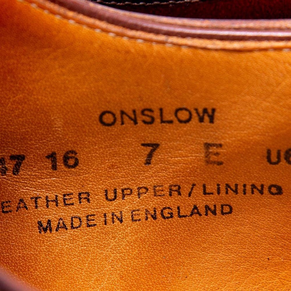 クロケット&ジョーンズ ONSLOW(オンスロウ) Uチップ ホーウィン クロケット&ジョーンズ ONSLOW(オンスロウ) Uチップ ホーウィン
