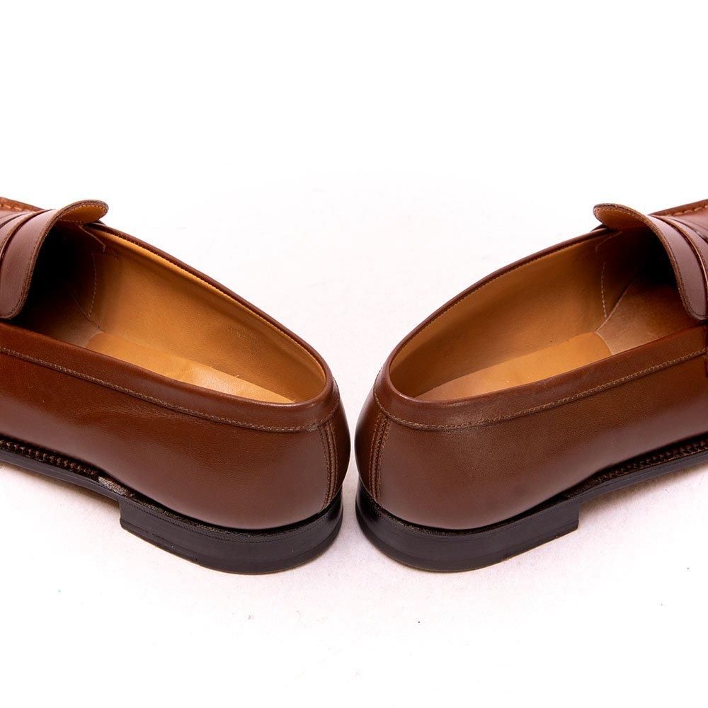 ジェイエムウエストン 180 シグニチャーローファー タン ブラウン