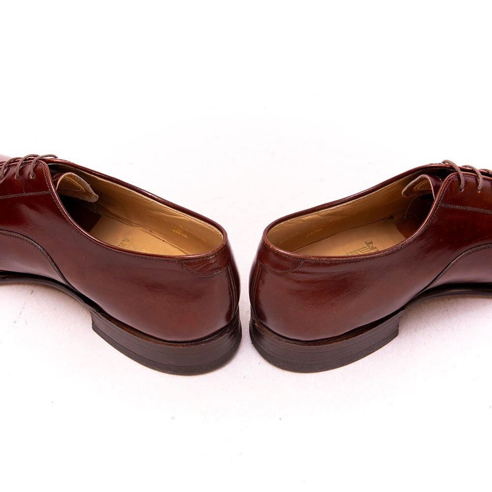【美品・希少品】　Johnston&Murphy アリストクラフト　ストレート ジョンストン&マーフィー ストレートチップ ブラウン CROWN