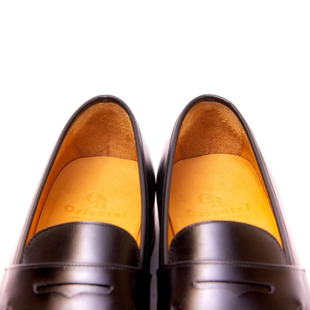 オリエンタルシューズ ALBERS(アルバース) コインローファー ブラック