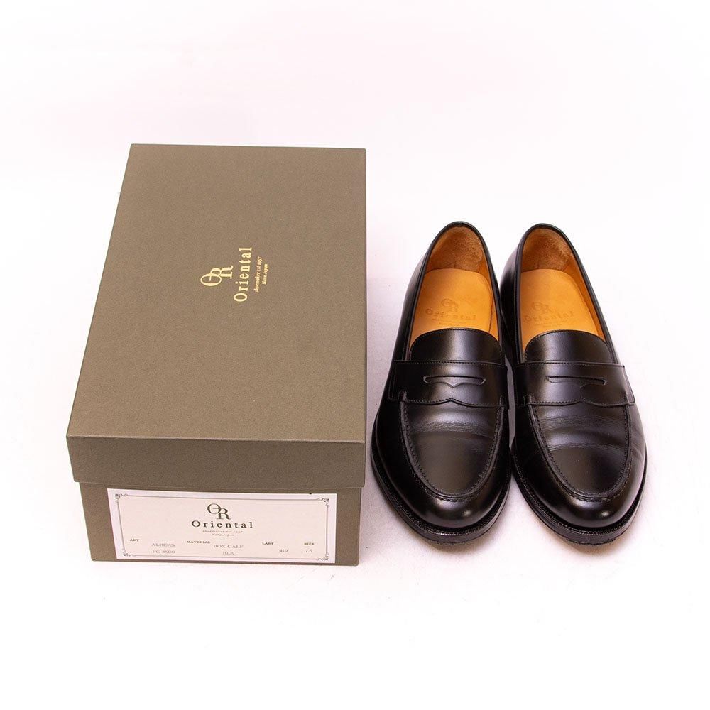オリエンタルシューズ ALBERS(アルバース) コインローファー ブラック