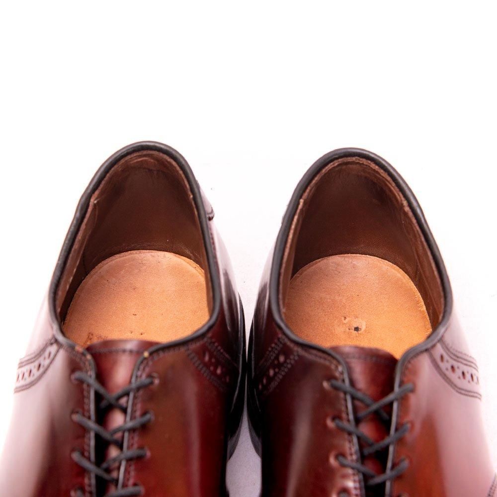 アレンエドモンズ POLO(ポロ) サドルシューズ コードバン バーガンディ