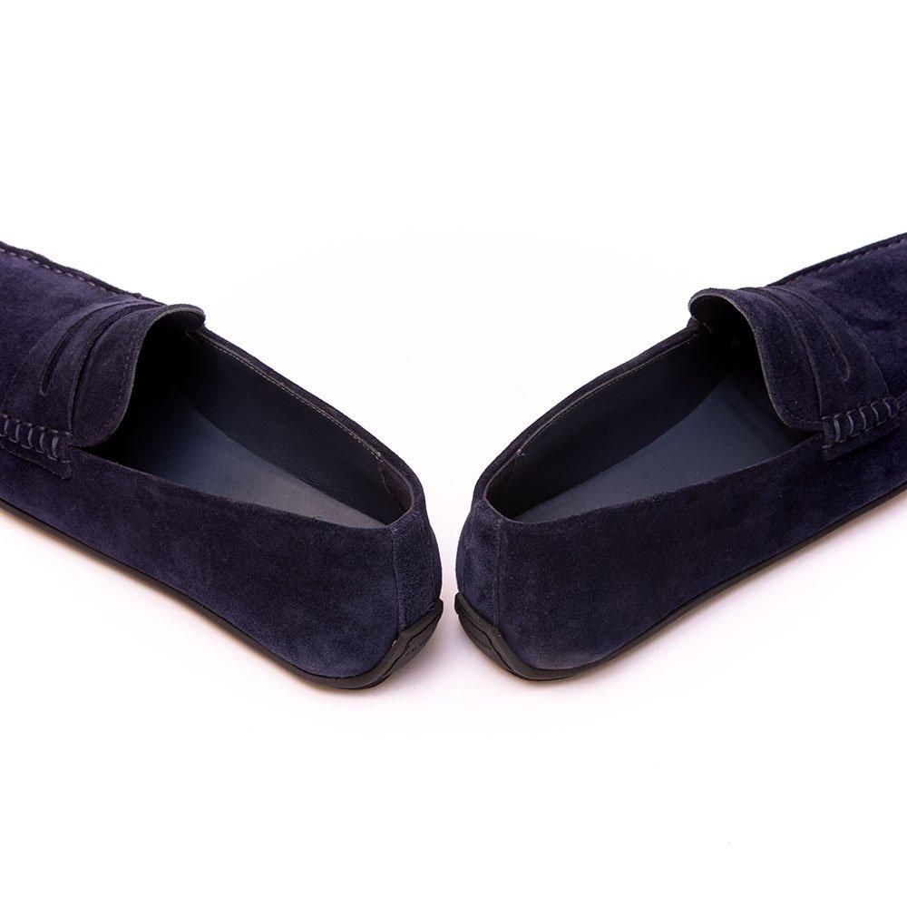 J.M. WESTON ワーニング ドライビングシューズ ネイビースエード7.5 ワーニング ドライビングシューズ ブラックグレインレザー