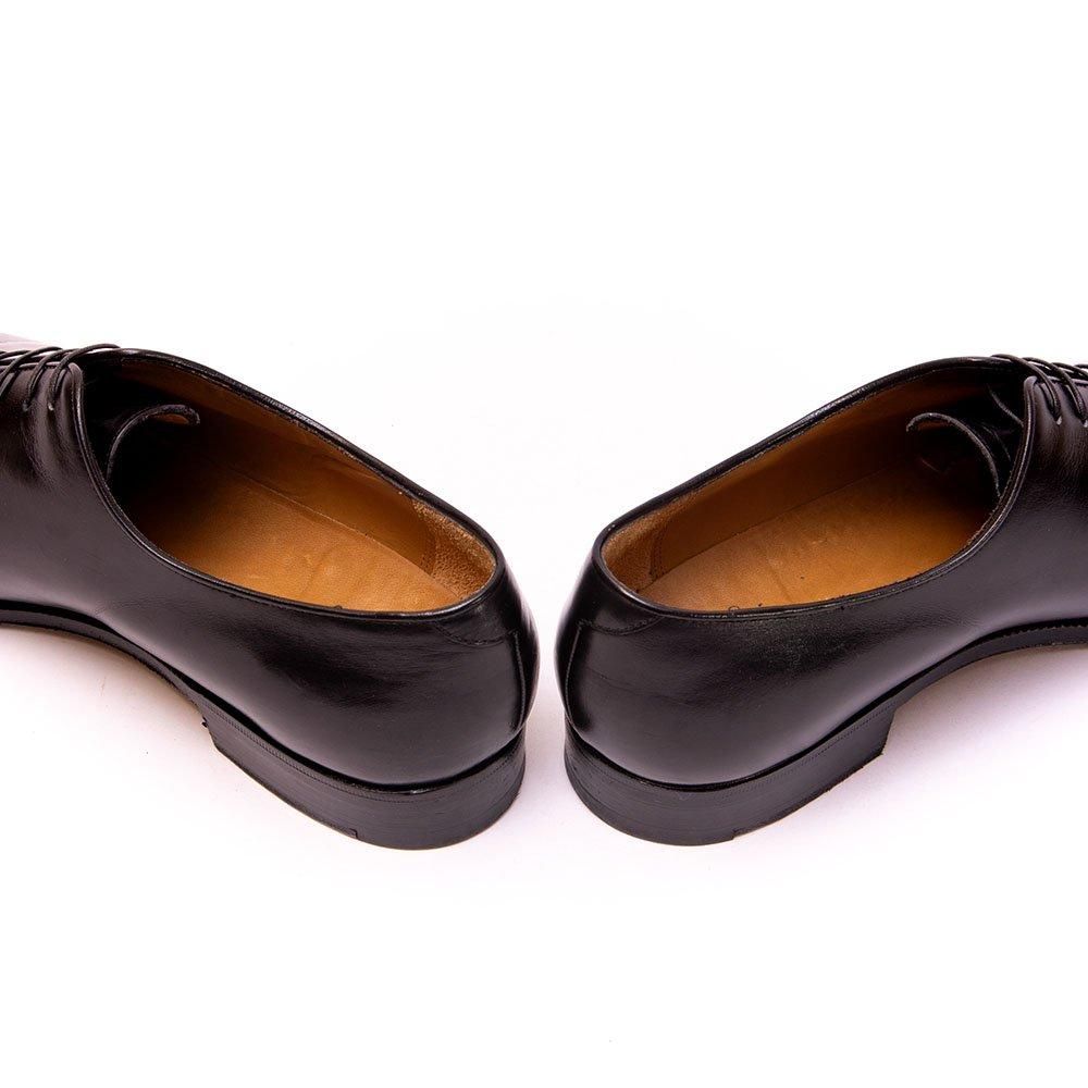 エンツォボナフェ ホールカット ブラック サイズ9 - 中古革靴販売|革靴