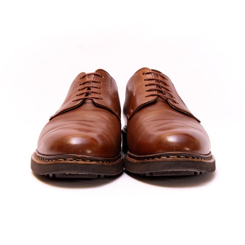 パラブーツ ISTRES(イストル) プレーントゥ マロン ブラウン 91