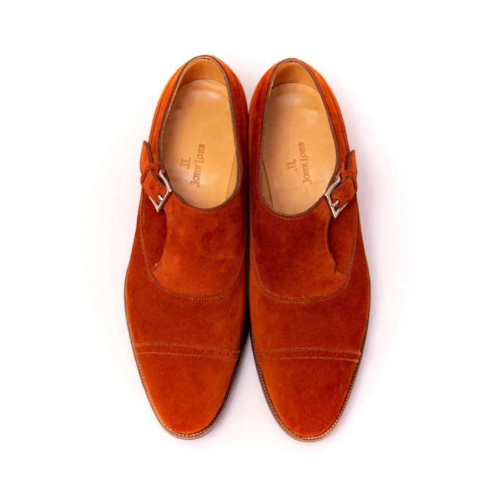 未使用品 ジョンロブ BERKLEY バークレー シングルモンク シューズ 7 未使用品 ジョンロブ BERKLEY バークレー シングルモンク シューズ 7