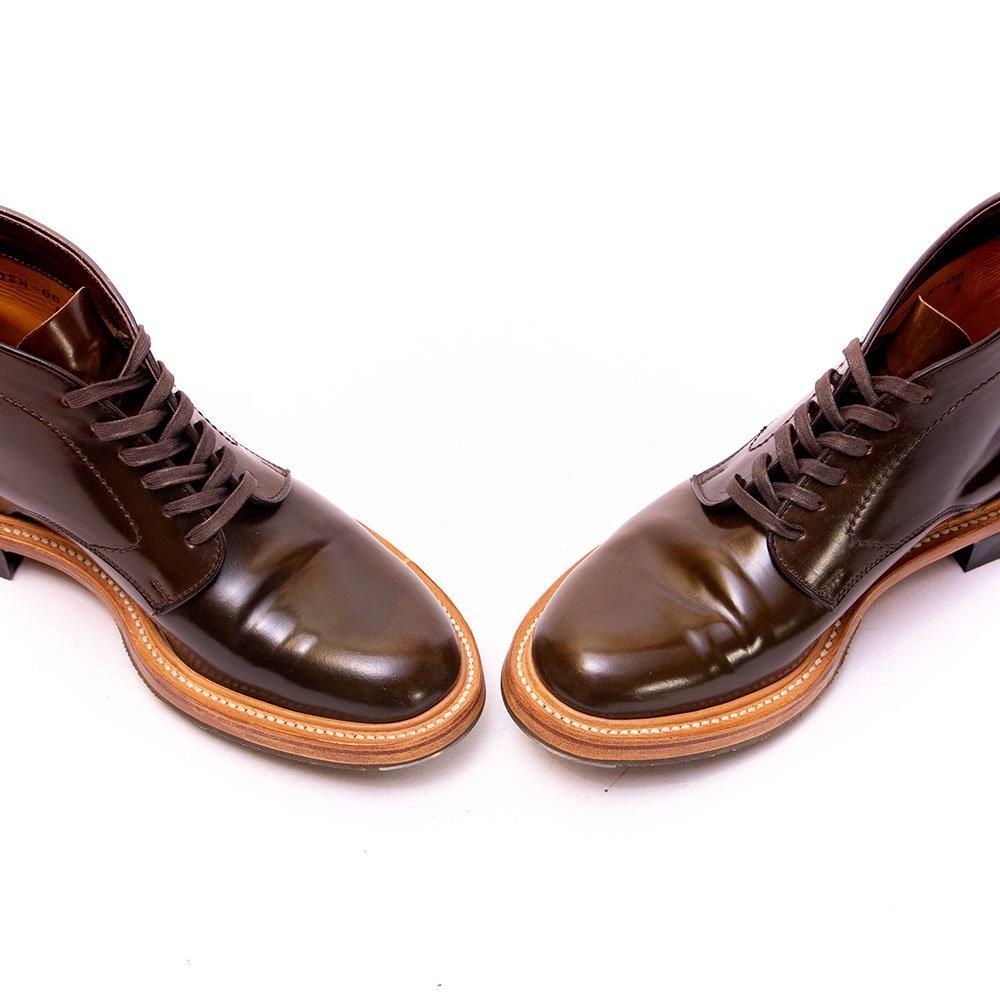 メイカーズ チャッカブーツ ホーウィン社コードバン ダークコニャック