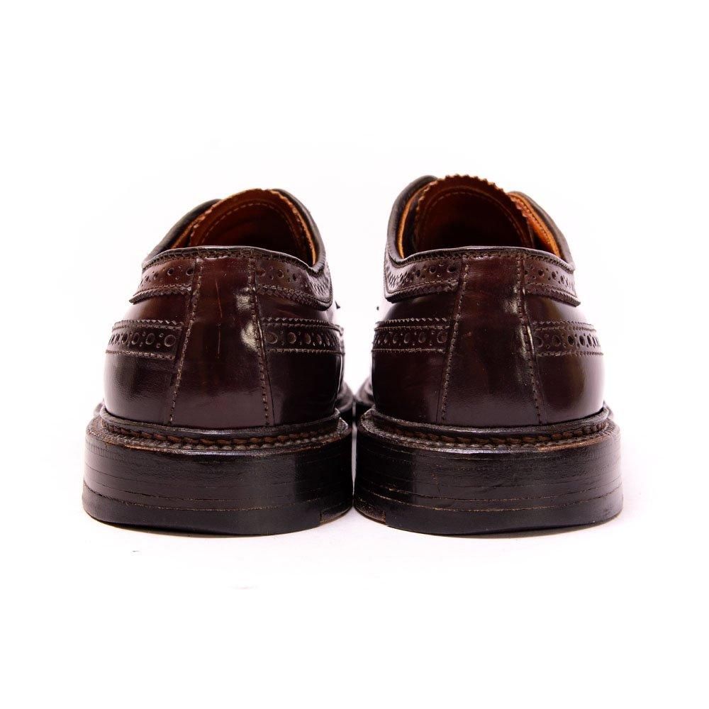 オールデン 975 ロングウイングチップ フルブローグ コードバン