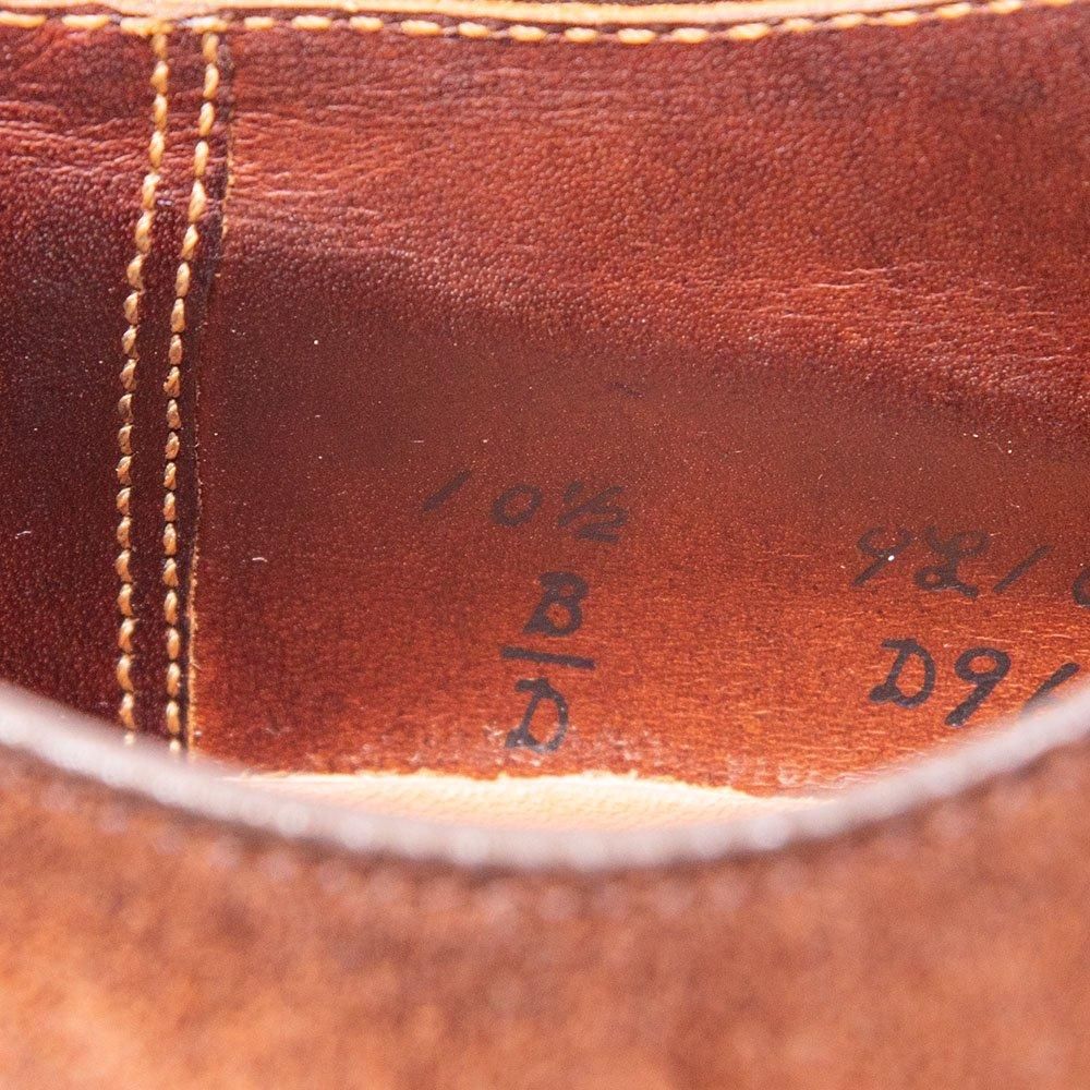 オールデン D9624C インディーオックスフォード Uチップ シャモア The