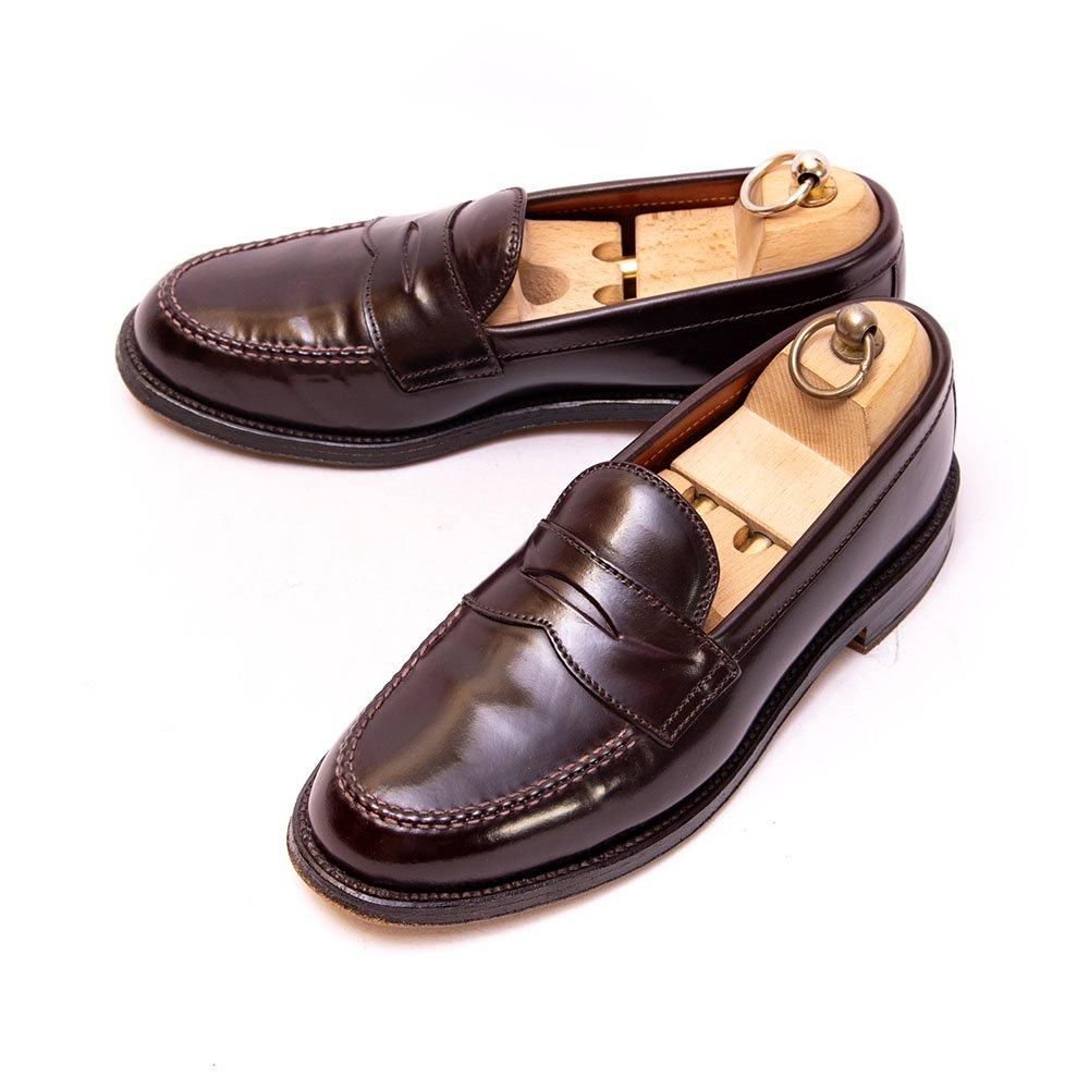 ALDEN 986 ローファー コードバン US11E(29cm) バーガンディ ALDEN 986 ローファー コードバン US11E(29cm) バーガンディ