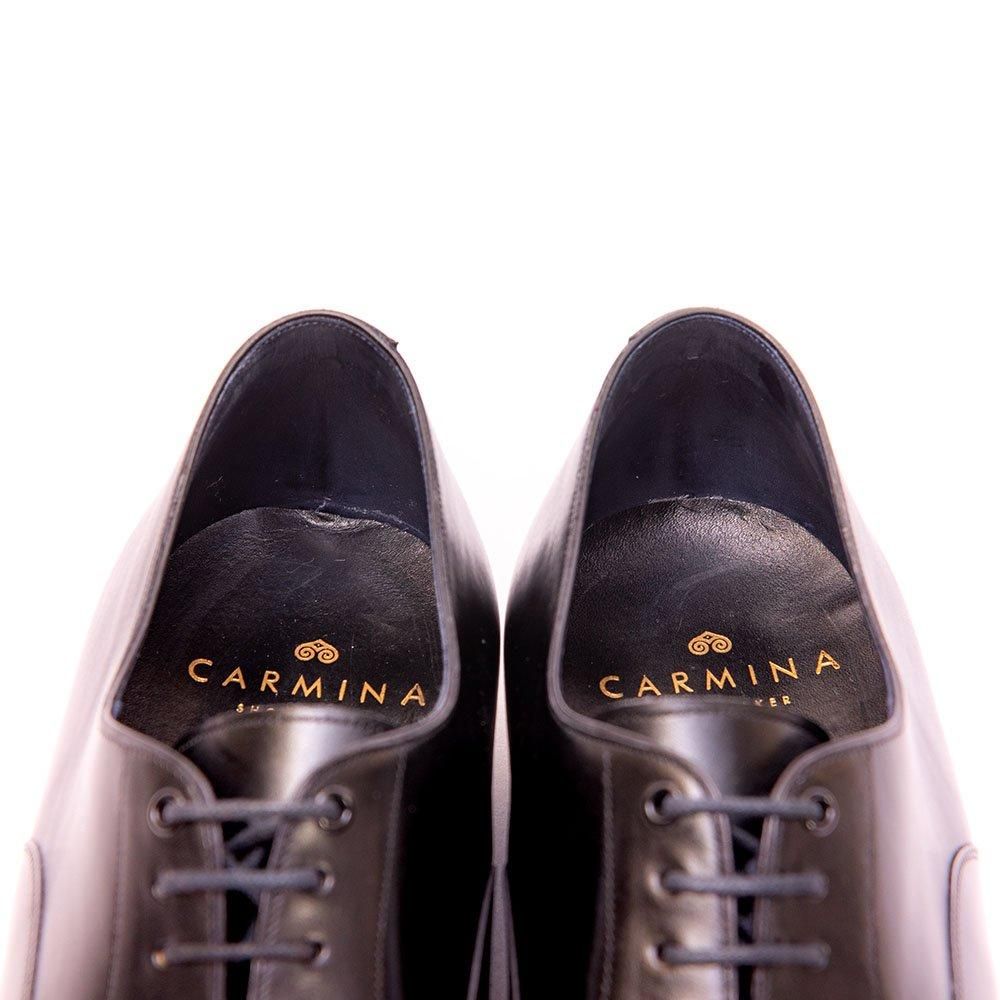 Carminaカルミナ　8サイズ　ネイビー レザー ドレスシューズ カルミーナシューメーカー】CARMINA - 紳士靴・婦人靴・工場直営