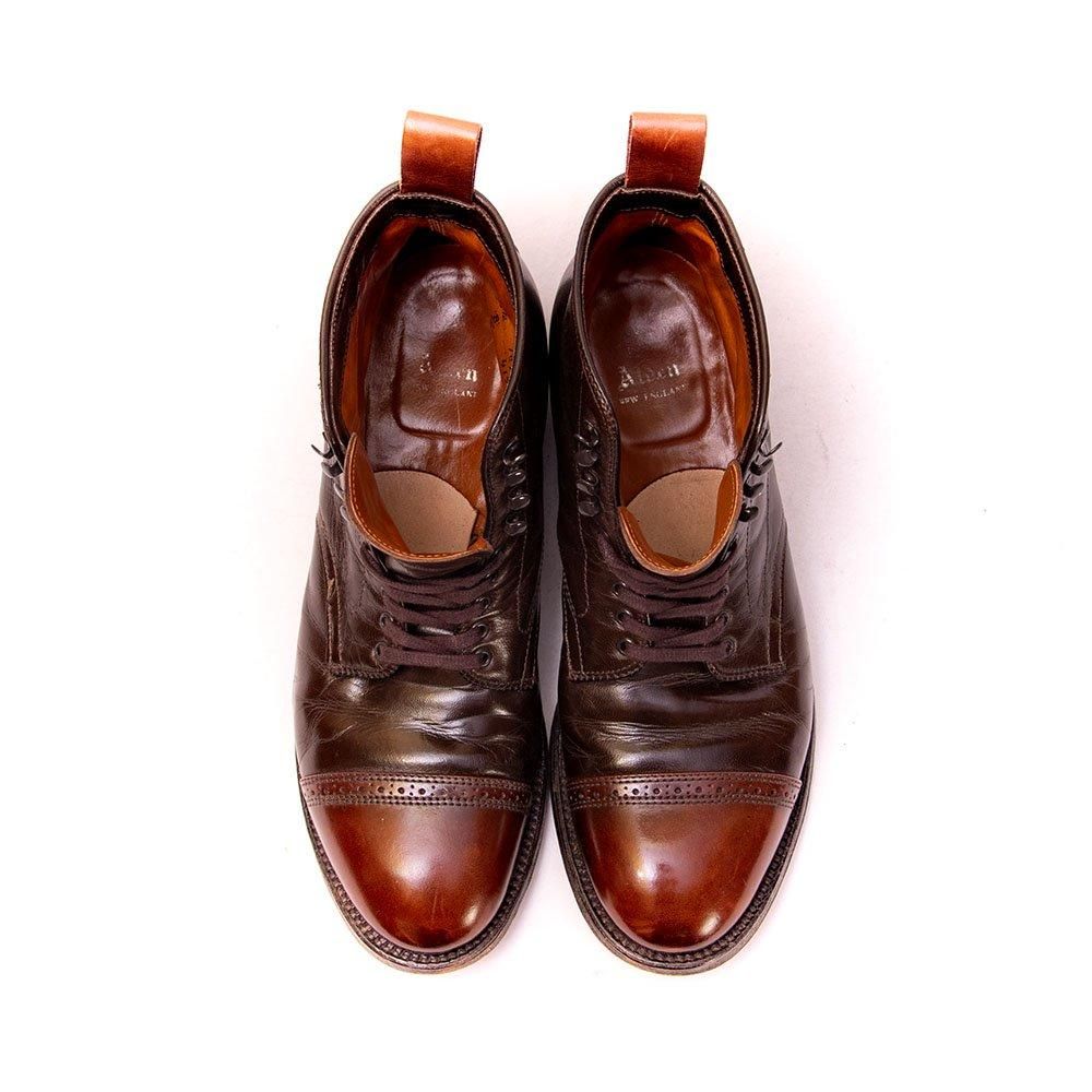 ALDEN オールデン41940H 8.5Dキッド×カーフ ALDEN オールデン41940H 8.5Dキッド×カーフ - メルカリ