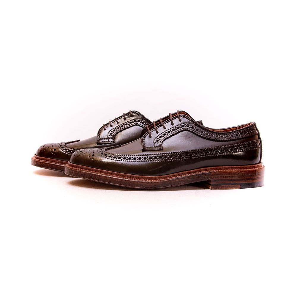 オールデン 97894 ロングウィングチップ フルブローグ シガーコードバン レアカラー サイズ7.5D -  中古革靴販売|革靴の通販ラスタイルシューズショップ
