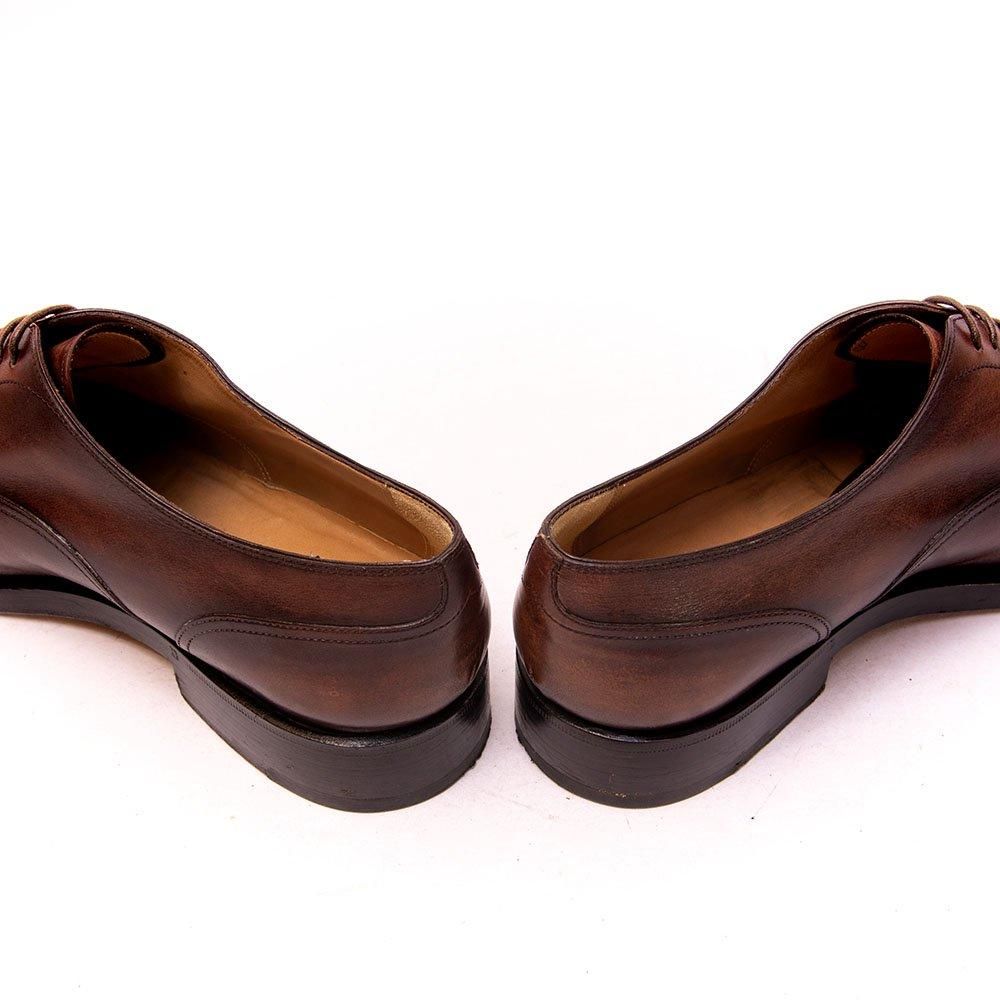 ベルルッティ VALERIO(ヴァレリオ)内羽根プレーントゥ ブラウン