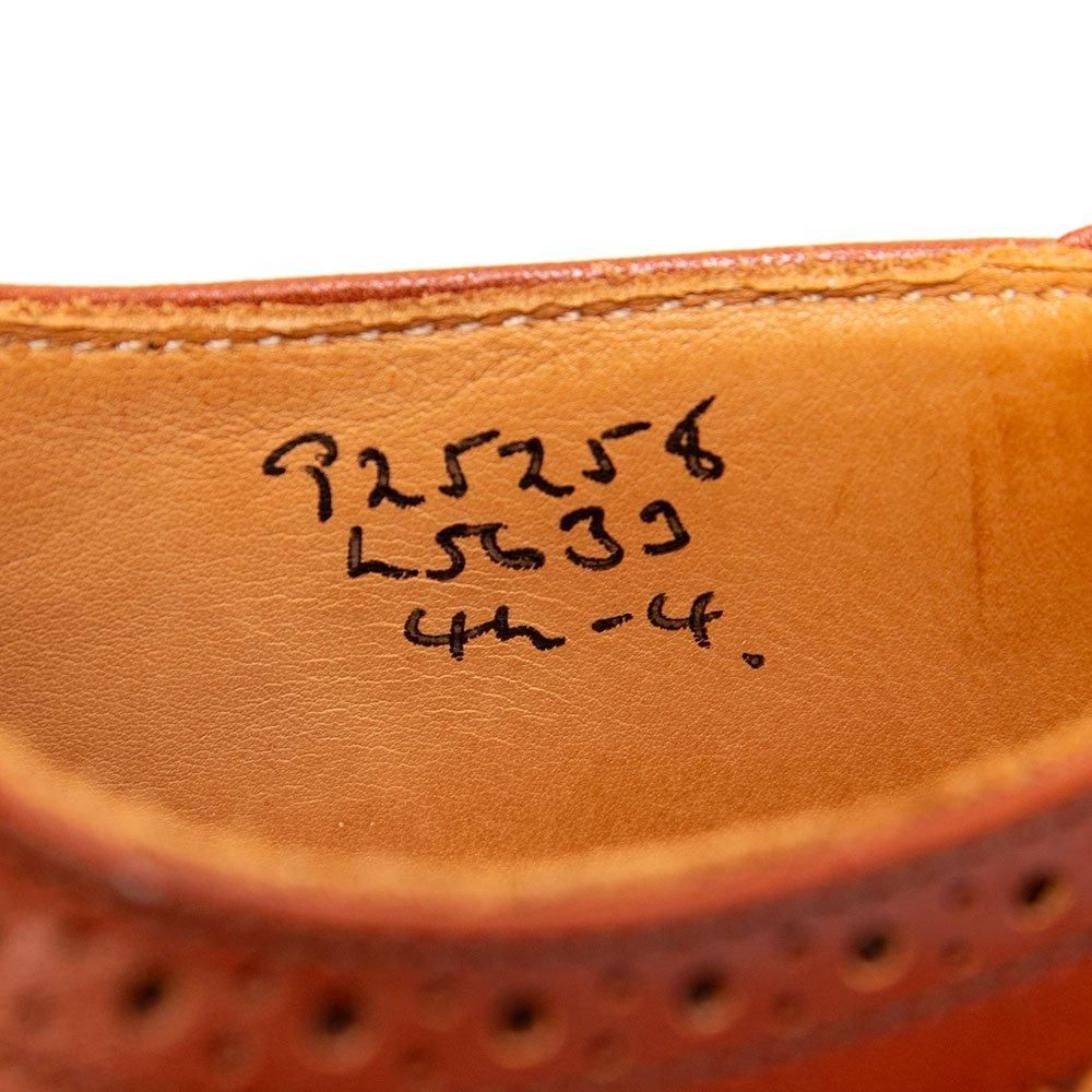 トリッカーズ L5633 カントリーシューズ ウイングチップ マロン