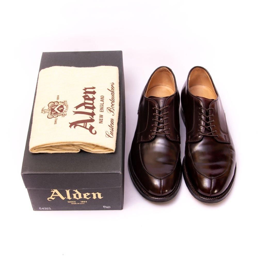 オールデン 54321 Vチップ コードバン バーガンディ モディファイド