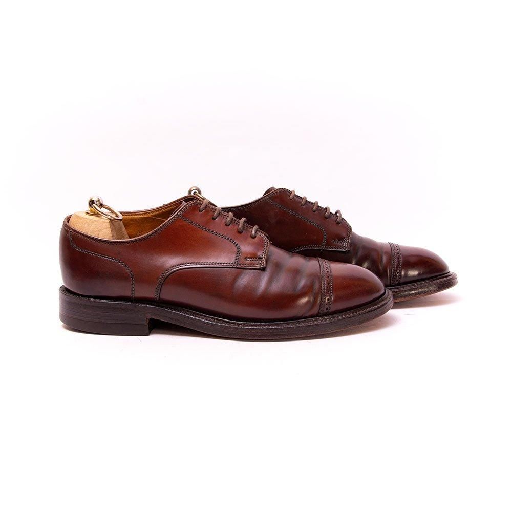 オールデン 5620 パンチドキャップトゥ コードバン バーガンディ