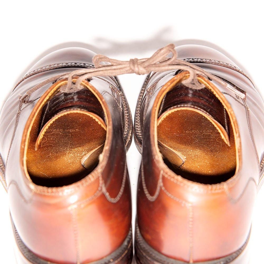 オールデン 5620 パンチドキャップトゥ コードバン バーガンディ