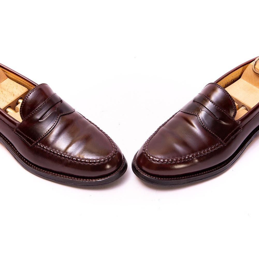 オールデン 99162 コインローファー コードバン バーガンディ 一部訳