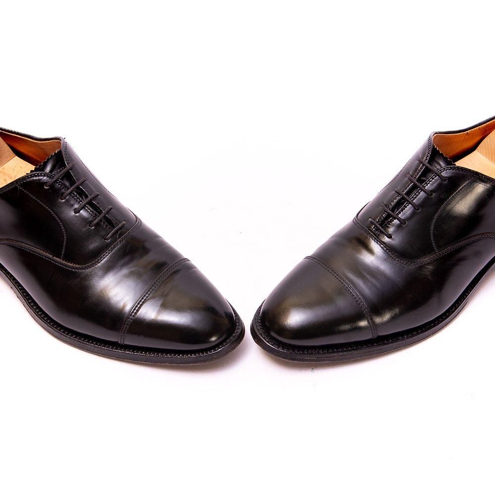 オールデン　コードバン　ストレートチップ　9070 7D オールデン 9071ストレートチップ コードバン ブラック