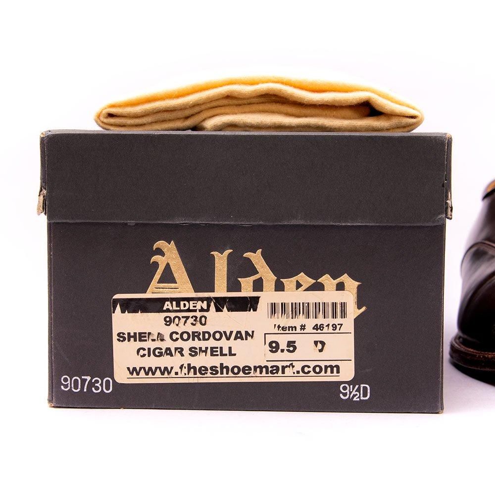 【くま】Alden 9E オールデン コードバン ストレートチップ ☆極上品・82%OFF☆ オールデン Alden 内羽根ストレートチップ