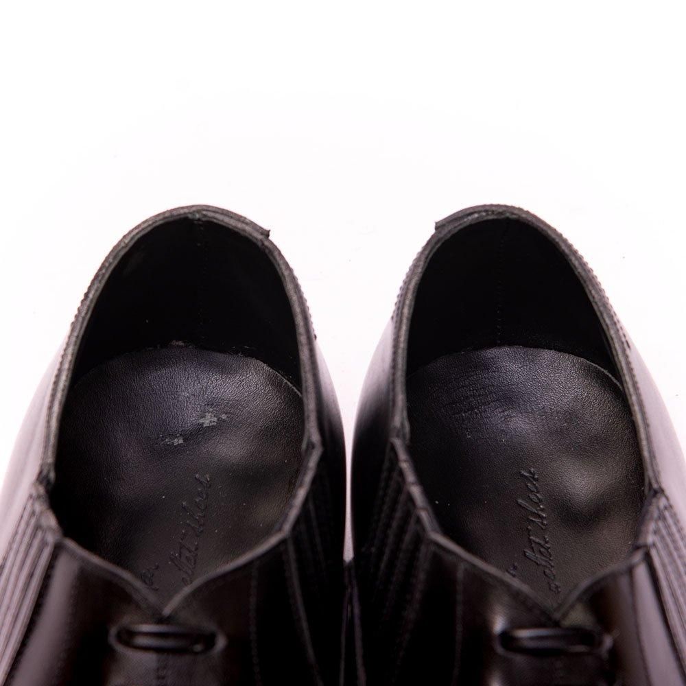 ★値下★レイマー Eric★エラスティック★アノネイボカルーカーフ★ハンドソーン レイマー ERIC(エリック)ストレートチップ サイドエラ ブラック