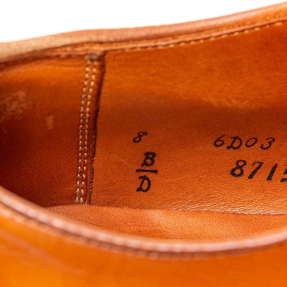 オールデン 87155 Vチップ ライトブラウン Leather Soul(レザー オールデン 87155 Vチップ ライトブラウン Leather Soul(レザー