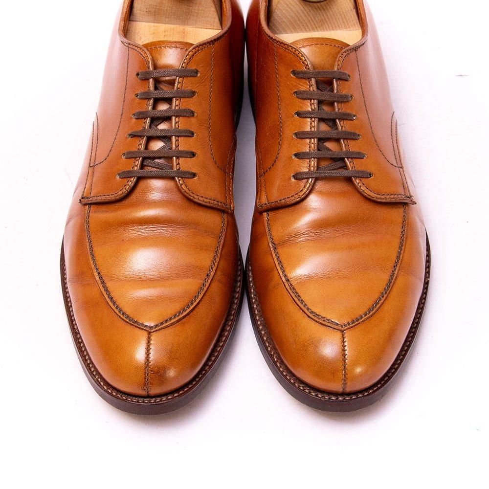オールデン 87155 Vチップ ライトブラウン Leather Soul(レザー オールデン 87155 Vチップ ライトブラウン Leather Soul(レザー