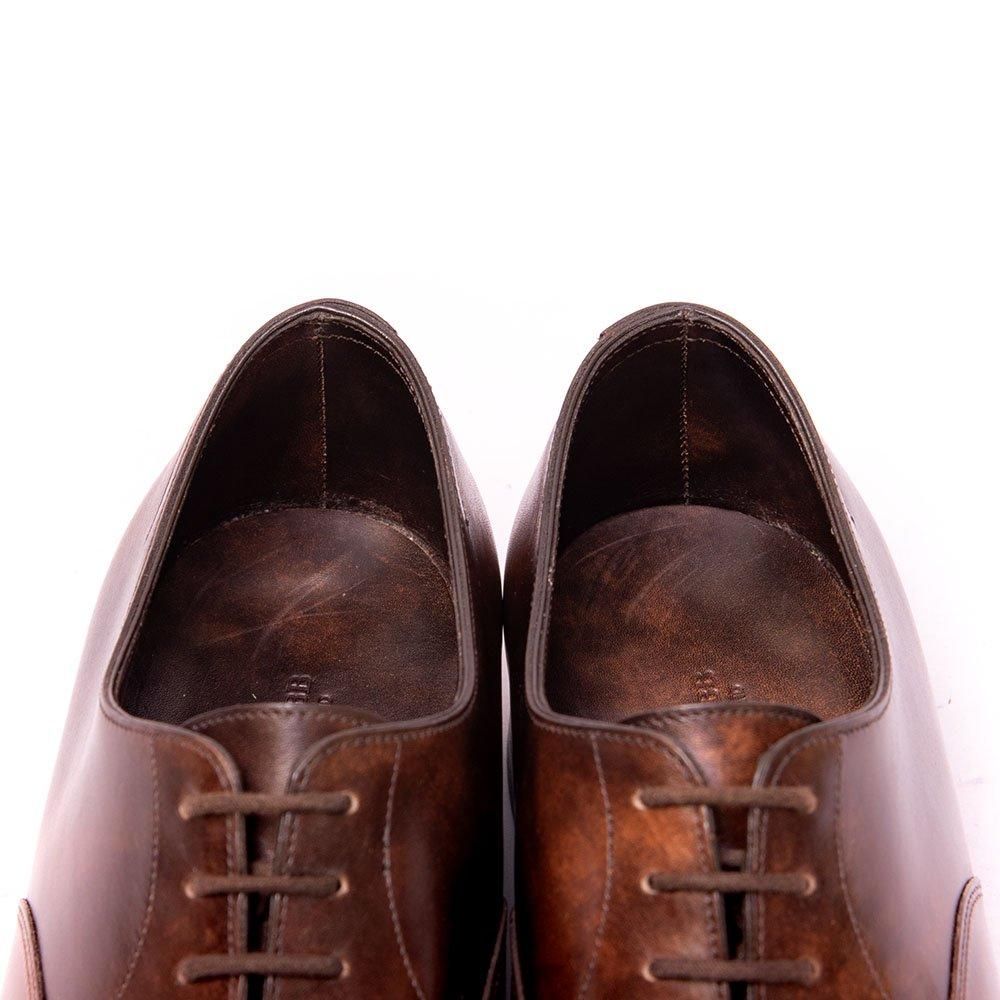 ジョンロブ シティ2 ストレートチップ ダークブラウンミュージアム