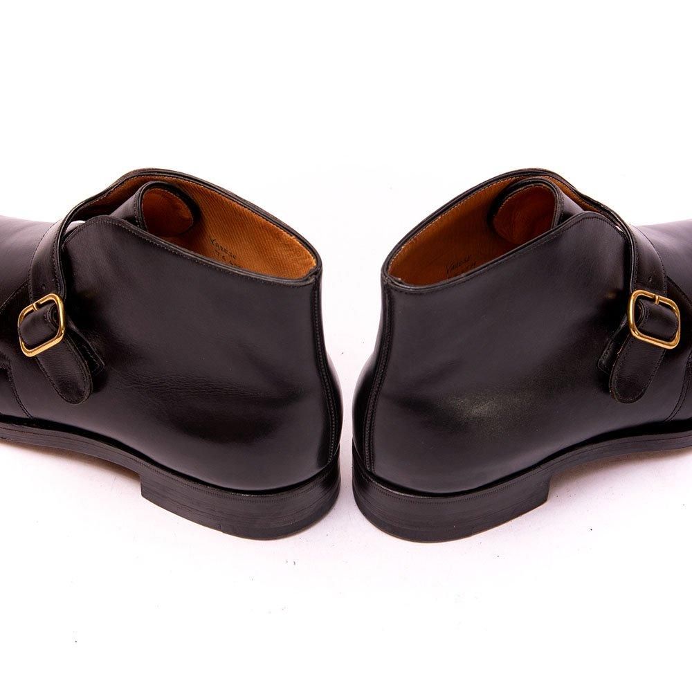 ジョンロブ VARESE(バレーゼ) シングルモンクチャッカブーツ ブラック