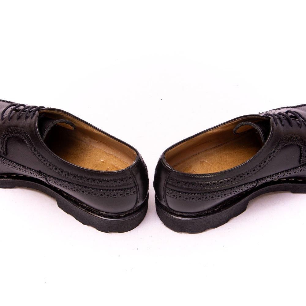 パラブーツ ALBY(アルビー)ロングウイング ブラック リスレザー サイズ