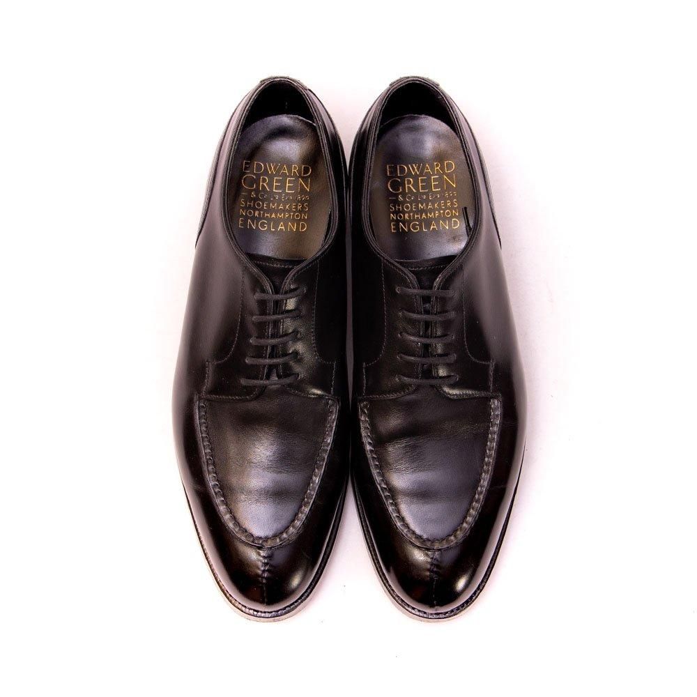 EDWARD GREEN DOVER ドーバー スキンステッチ オールソール済 エドワードグリーン DOVER（ドーバー)Uチップ ブラック スキン
