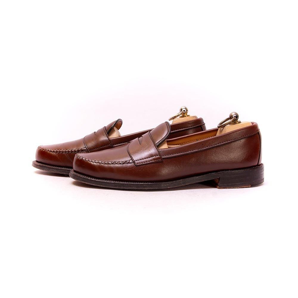 【Lalul】Alden プレーントゥ　バーガンディ　サイズ7.5 中古オールデン販売 | 中古高級革靴通販ラスタイルシューズショップ