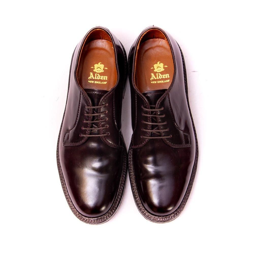 オールデン 990 プレーントゥ コードバン バーガンディ サイズ5.5D