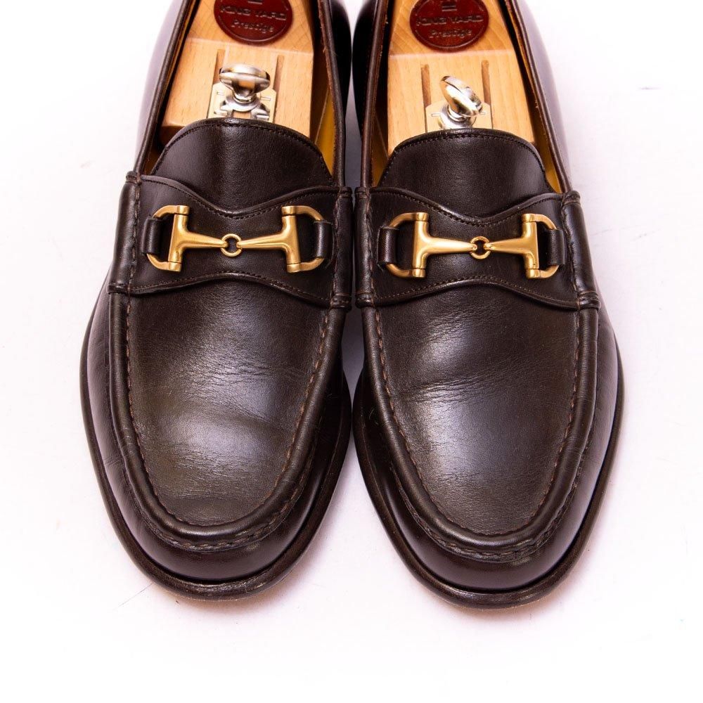 エンツォボナフェ ビットローファー ダークブラウン BEAMS F(ビームス